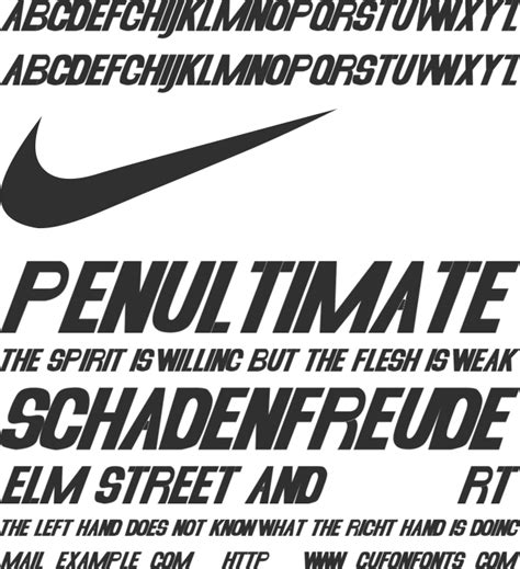 nike air mit seitlichen nike schriftzug|nike footwear font.